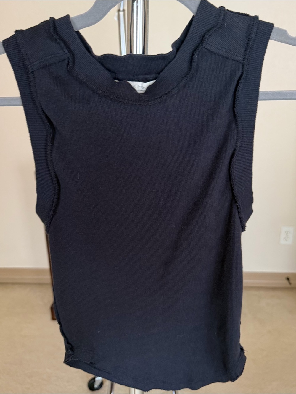 Free People Black Tank M